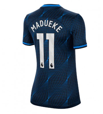 Chelsea Noni Madueke #11 Segunda Equipación Mujer 2023-24 Manga Corta